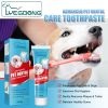 Pet toothpaste for fresh breath and tartar cleaning, oral care edible