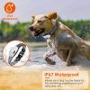 Electric Dog Training Collar IP67 Waterproof Rechargeable Dog Bark Collar with 3 Training Modes Dog Bark Control